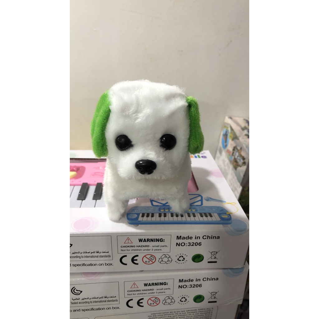 Chó bông biết đi, vẫy đuôi, biết kêu bibi cực Cute