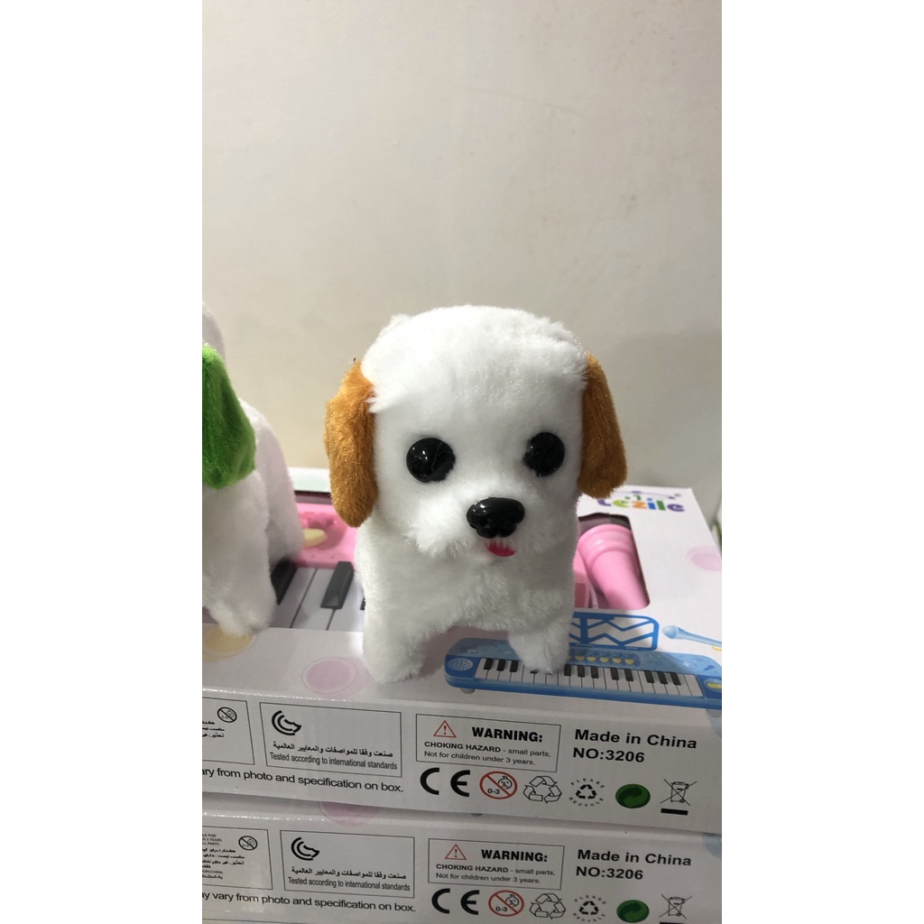 Chó bông biết đi, vẫy đuôi, biết kêu bibi cực Cute