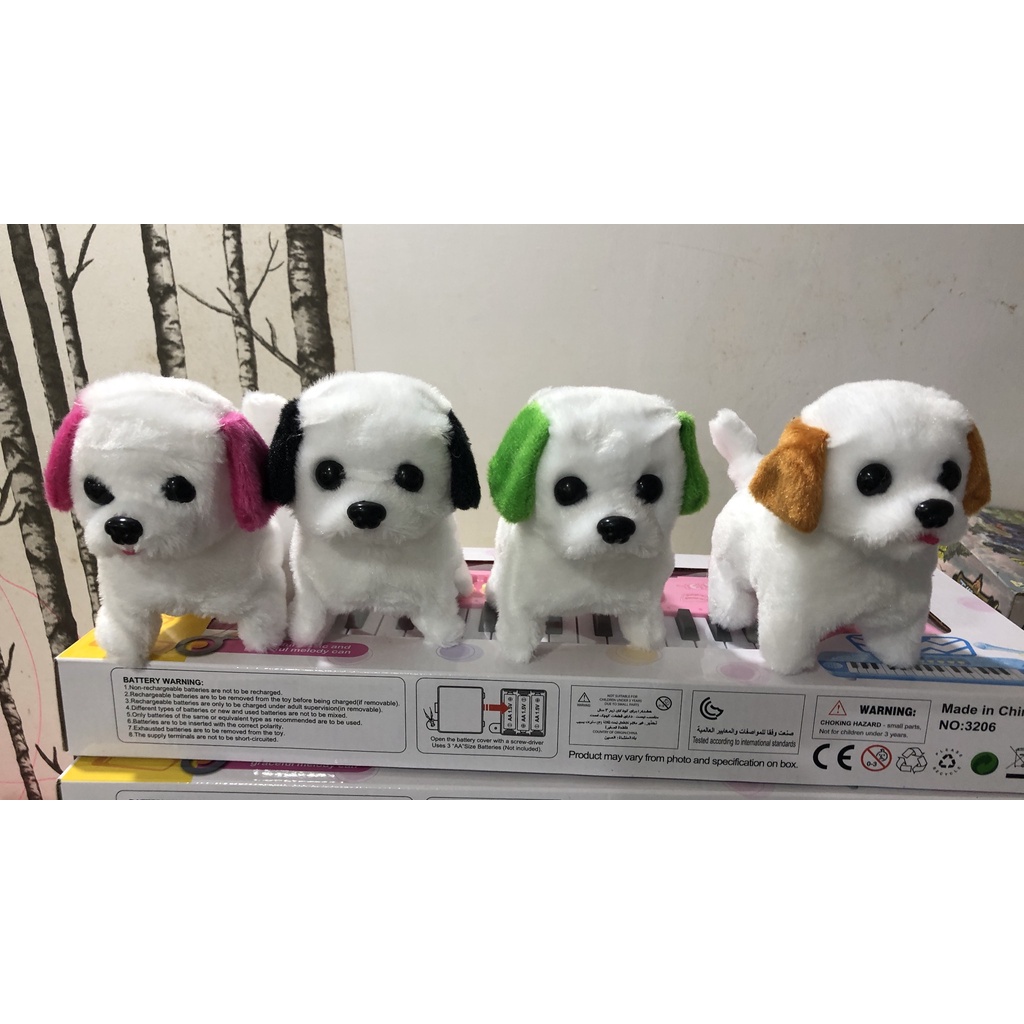 Chó bông biết đi, vẫy đuôi, biết kêu bibi cực Cute