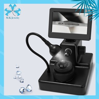 Camera soi mã cạnh kim cương - moissanite .phóng đại x1000 . độ phân giải hd.