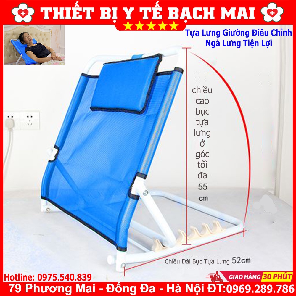 BỤC TỰA LƯNG – GHẾ TỰA LƯNG CHO NGƯỜI BỆNH, NGƯỜI GIÀ YẾU