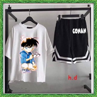 Áo conan 🎁 FREESHIP 🎁 Bộ quần áo Conan shinichi , Áo thám tử lừng danh giá rẻ