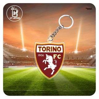 Móc khóa acrylic in logo CLB bóng đá TORINO giải bóng đá vô địch quốc gia Ý Serie A
