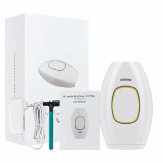 Máy Triệt Lông Mini IPL, Triệt Lông Vĩnh Viễn Tại Nhà - Tặng Kèm Gel, Kính, Dao Cạo