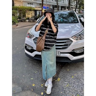[RÁCH STORE] Áo Thun - 8816 - Kẻ Ngang Đôi