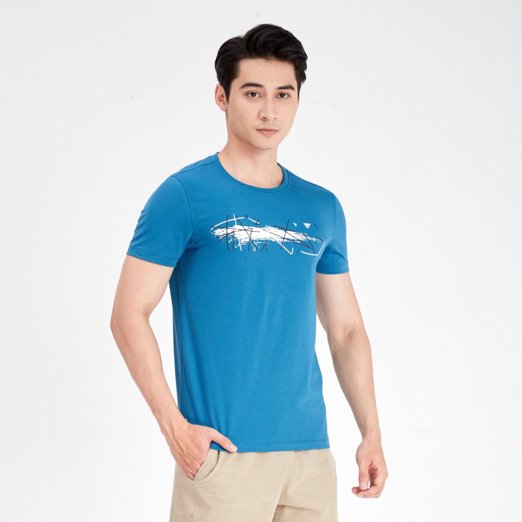 Áo tshirt nam W&W Vải CVC Cao Cấp Thoáng Mát Dễ Dàng Thấm Mồ Hôi WTS66S