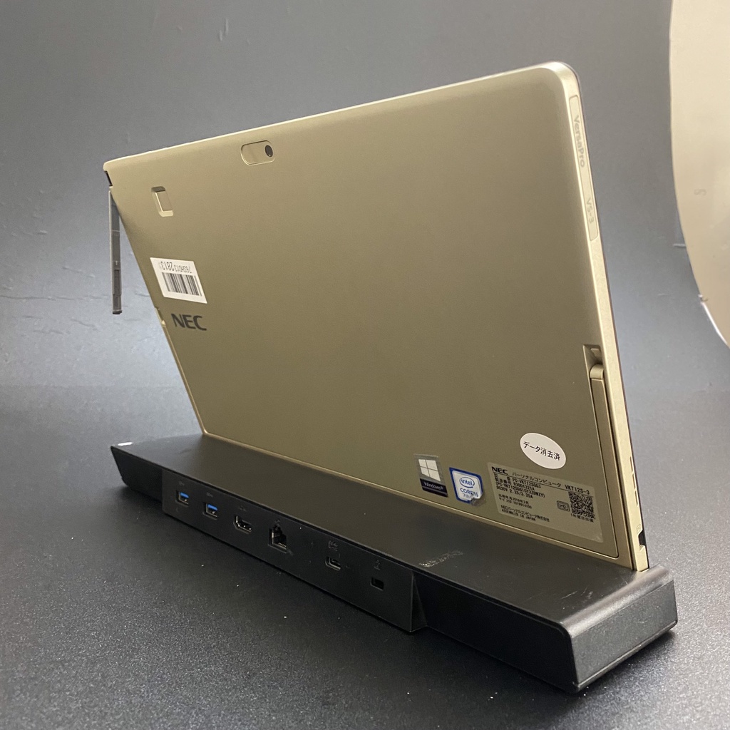 Máy tính bảng kiêm laptop Nec VersaPro VKT12s CPU i5 7Y57 RAM 4Gb SSD 128Gb Windows 10 Bản Quyền