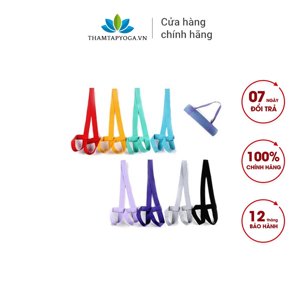 Dây đeo thảm yoga sợi Cotton