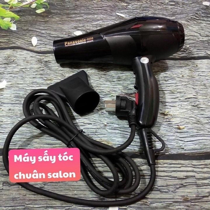 [Hàng Salon] Máy Sấy Tóc Công Suất Lớn 6688-2500W Nóng Lạnh High Power Hairdryer - KV6688