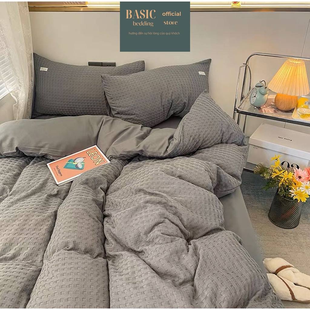 Đũ WAFFLE set basic bedding 4 món