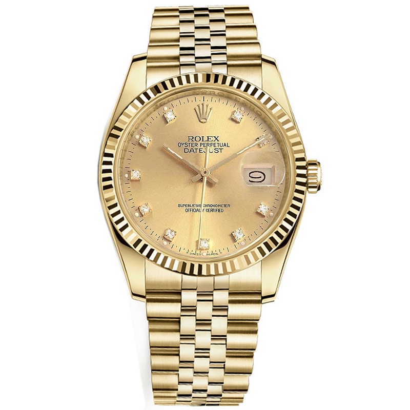 Đồng hồ nam đeo tay Rolex Datejust Gold cao cấp, sang trọng, lịch lãm [Bảo hành 5 năm, 1 đổi 1 trong 15 ngày]