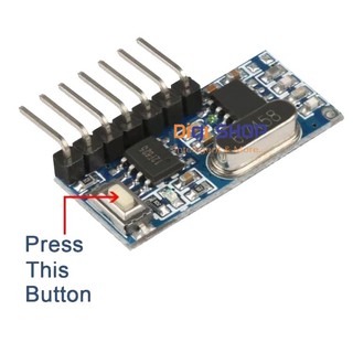 Module thu phát RF 433MHz RX480 4 kênh học lệnh