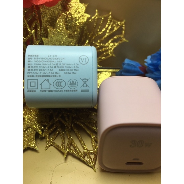 Củ Sạc Nhanh Pisen Ice Crystal PD 30W - Hàng New Nobox