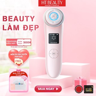  Máy nâng cơ trẻ hoá da 9 in 1 công nghệ Nano Photon RF EMS  Sóng siêu âm NanoTime F82E HTBeauty 