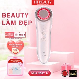 Máy đẩy tinh chất 6in1 Nanotime F65U Nhà HTBeauty với 6 chế độ thông minh giúp làm sạch sâu, hấp thụ dưỡng chất