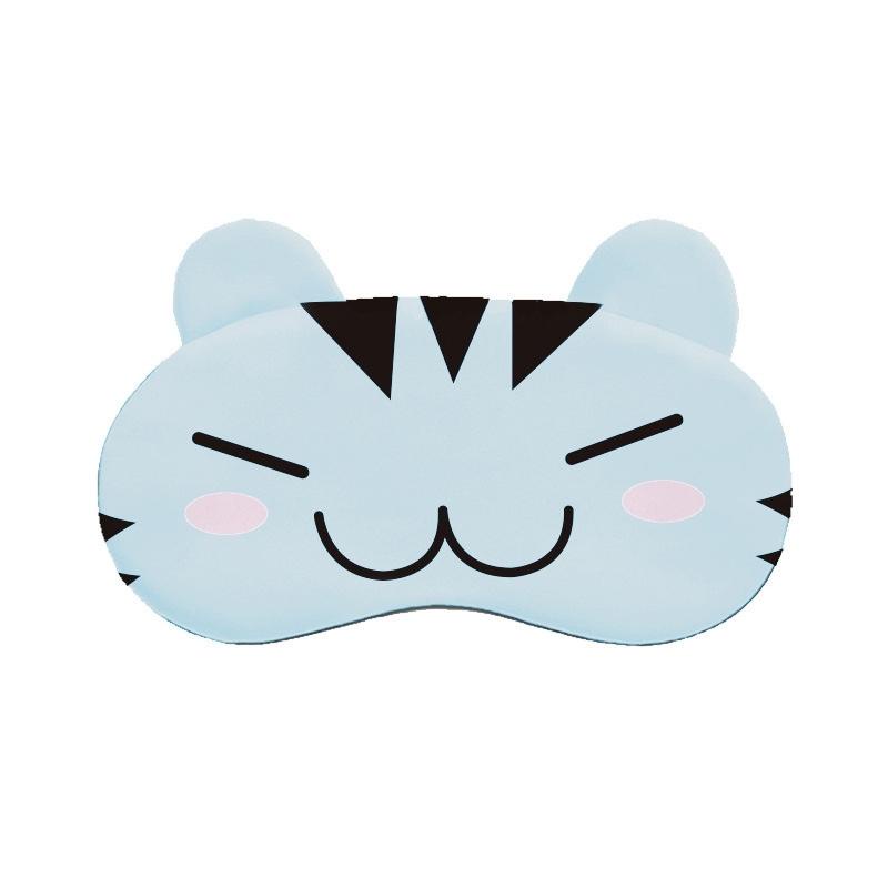 Che mắt ngủ miếng bịt mắt cute nhiều hình ngộ nghĩnh có gel lạnh làm giảm mỏi mắt, chất liệu cotton mềm - Suha decor