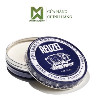 Sáp vuốt tóc giữ nếp cao, độ bóng thấp Reuzel Fiber Pomade 35G - 113G - 340g