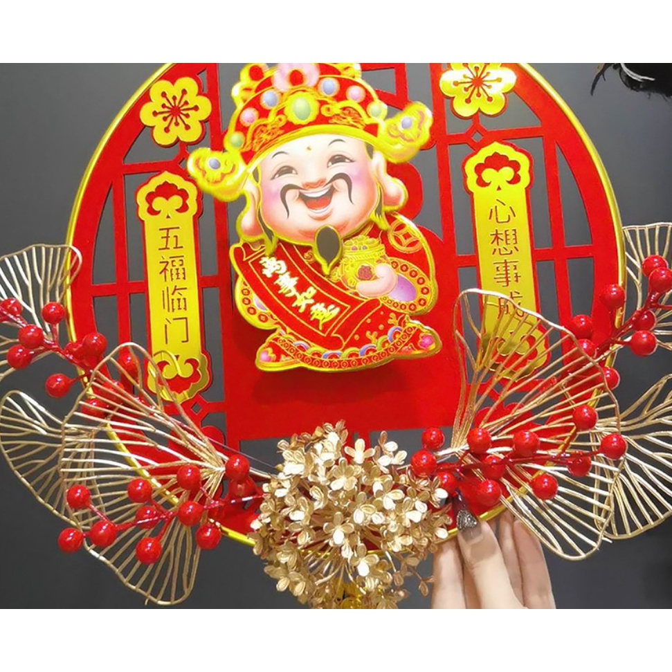 Dây treo ông thần tài lắc lư may mắn nhiều mẫu