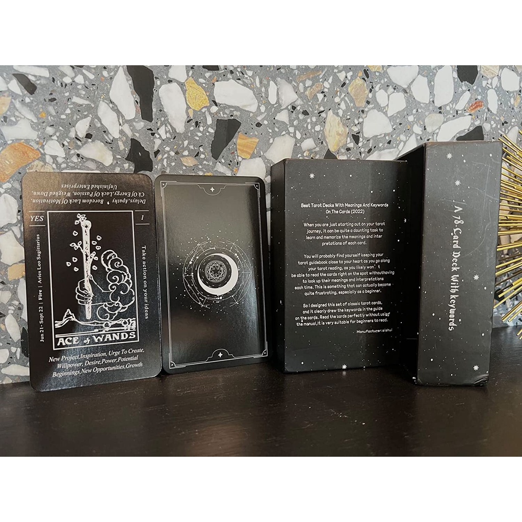 Best Tarot Decks With Meanings And Keywords On The Cards , Hộp Cứng New NifoKi