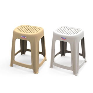  Ghế nhựa cao oval Duy Tân chống trượt kích thước 40.2 x 36.7 x 46.3 cm 