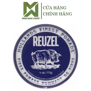 Sáp vuốt tóc giữ nếp cao, độ bóng thấp Reuzel Fiber Pomade 35G chính hãng