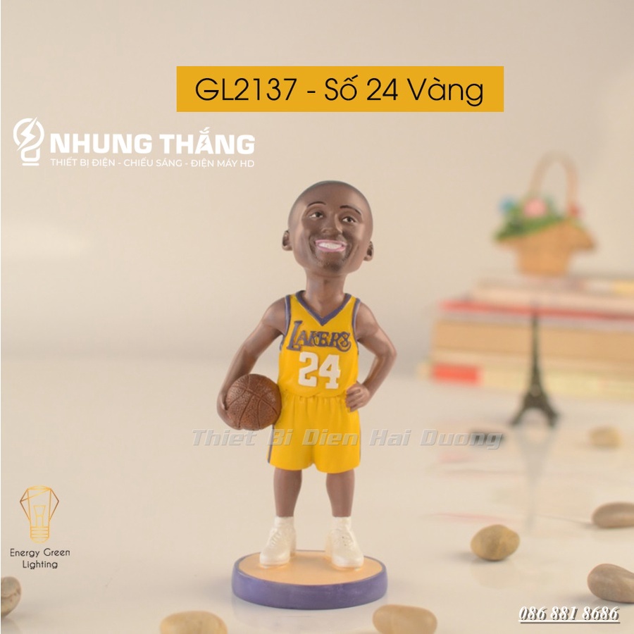 Ống Đựng Bút Mô Hình Siêu Sao Bóng Rổ Đứng GL2137 - Decor Trang Trí Căn Phòng - Thiết Kế Độc Đáo,Tiện Dụng