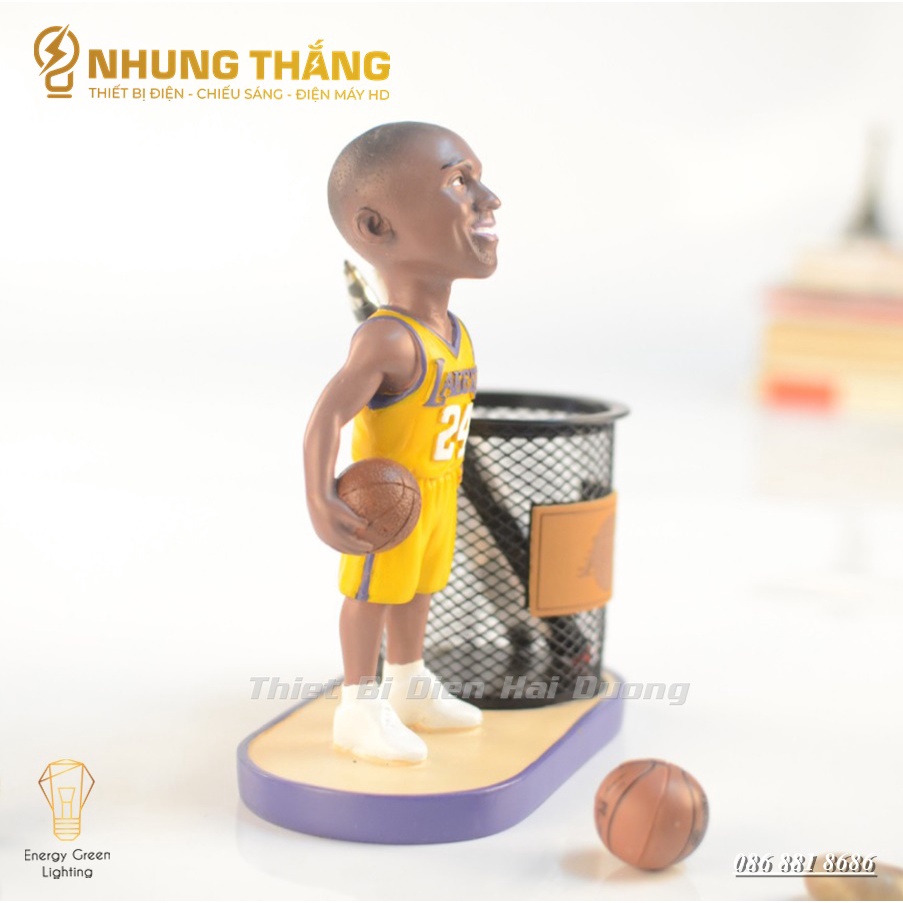 Ống Đựng Bút Mô Hình Siêu Sao Bóng Rổ Đứng GL2137 - Decor Trang Trí Căn Phòng - Thiết Kế Độc Đáo,Tiện Dụng