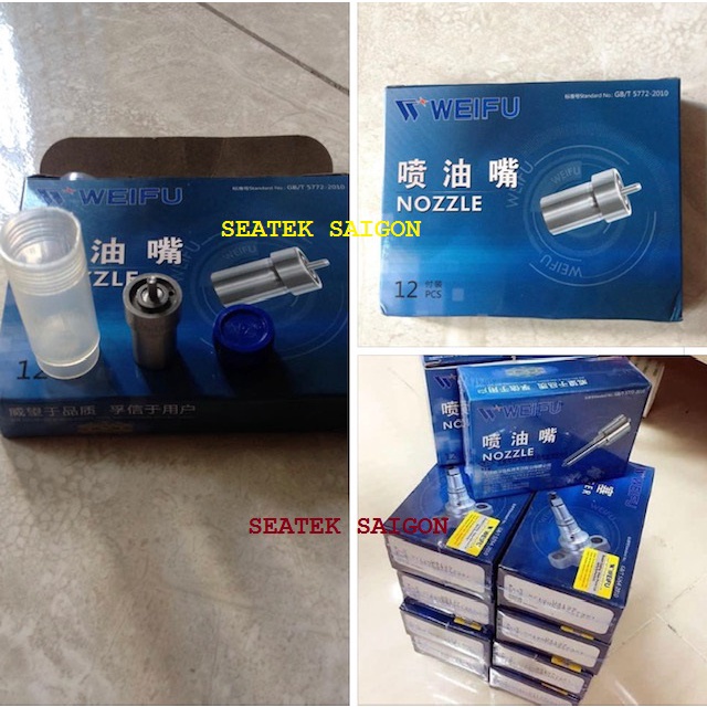 Béc kim phun dầu máy D6, D8,D10, D12, D15, D20, D24, D28, D30 ZCK154S432 ZCK155S529 DN4SK1 DN4S1