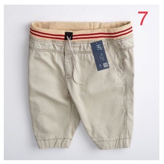 Quần short kaki lưng thun vải giản cao câp