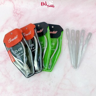 Kềm cắt da scarlett thép không gỉ jaw14, jaw16 kèm cây lấy khóe nhọn inox