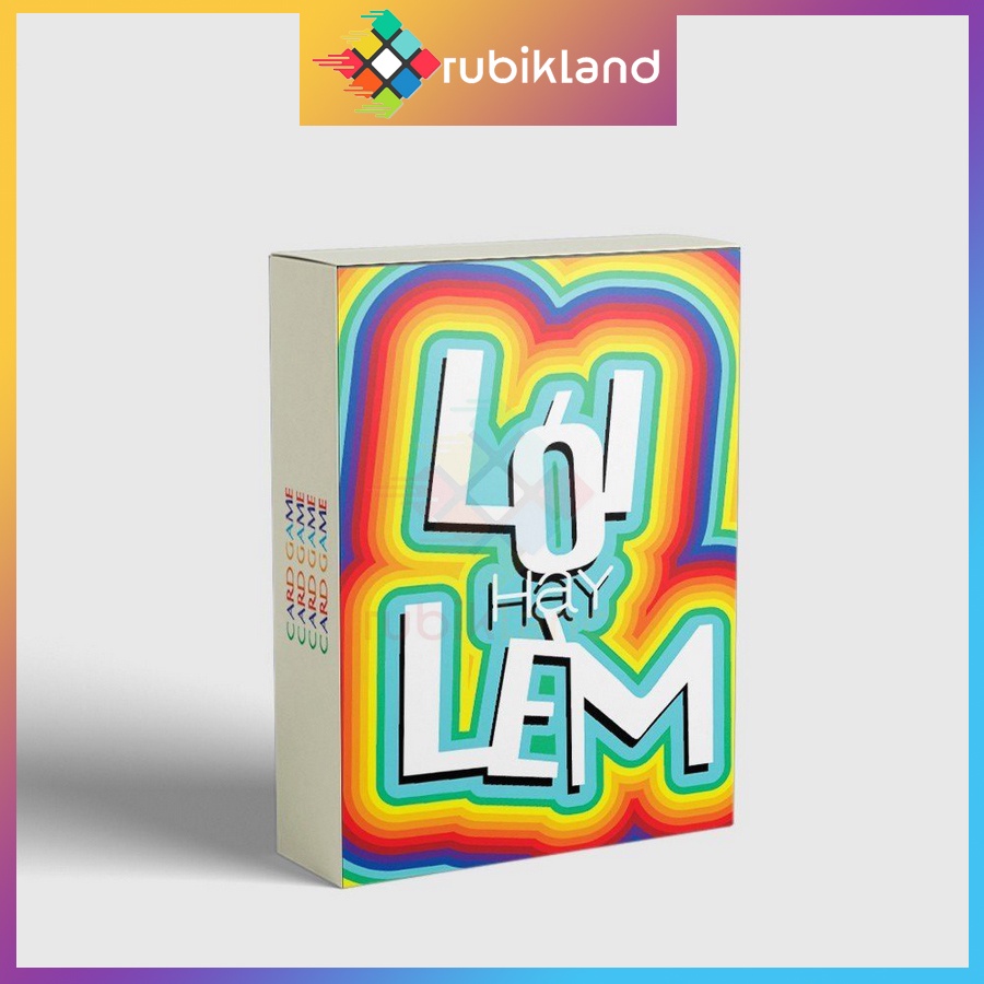 Bộ Bài Lói Hay Lèm Truth Or Dare Việt Hóa Drinking Game Card Bài Uống Rượu Bia Tạo Sự Thú Vị Gắn Kết Tình Bạn