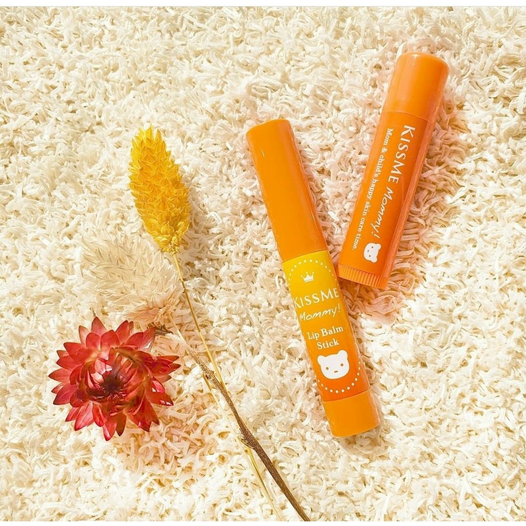 Son Dưỡng Chống Nứt Nẻ Môi Dành Cho Bé Từ 6 Tháng Tuổi Và Làn Da Nhạy Cảm Kissme Mommy Lip Cream N