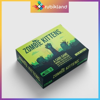 [Hộp Xanh Lá] Bài Mèo Nổ Bản Zombie Việt Hóa Boardgame Chất Giấy Dày Chống Nước - Rubik Land