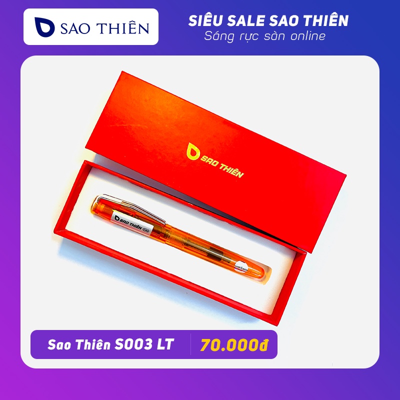 Bút Mực Sao Thiên S003 Ngòi kim tinh lá tre cao cấp