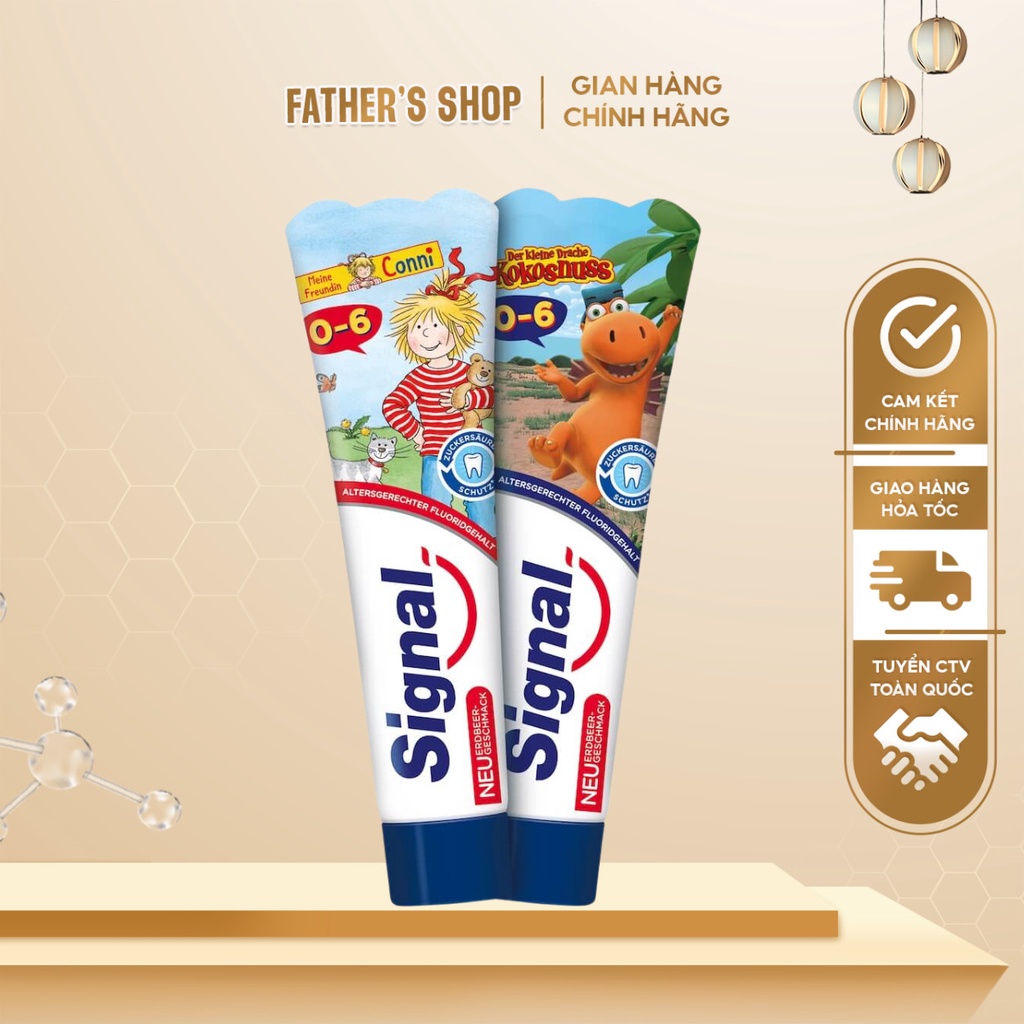 Kem Đánh Răng Signal 50ml (sơ sinh - 6 tuổi)