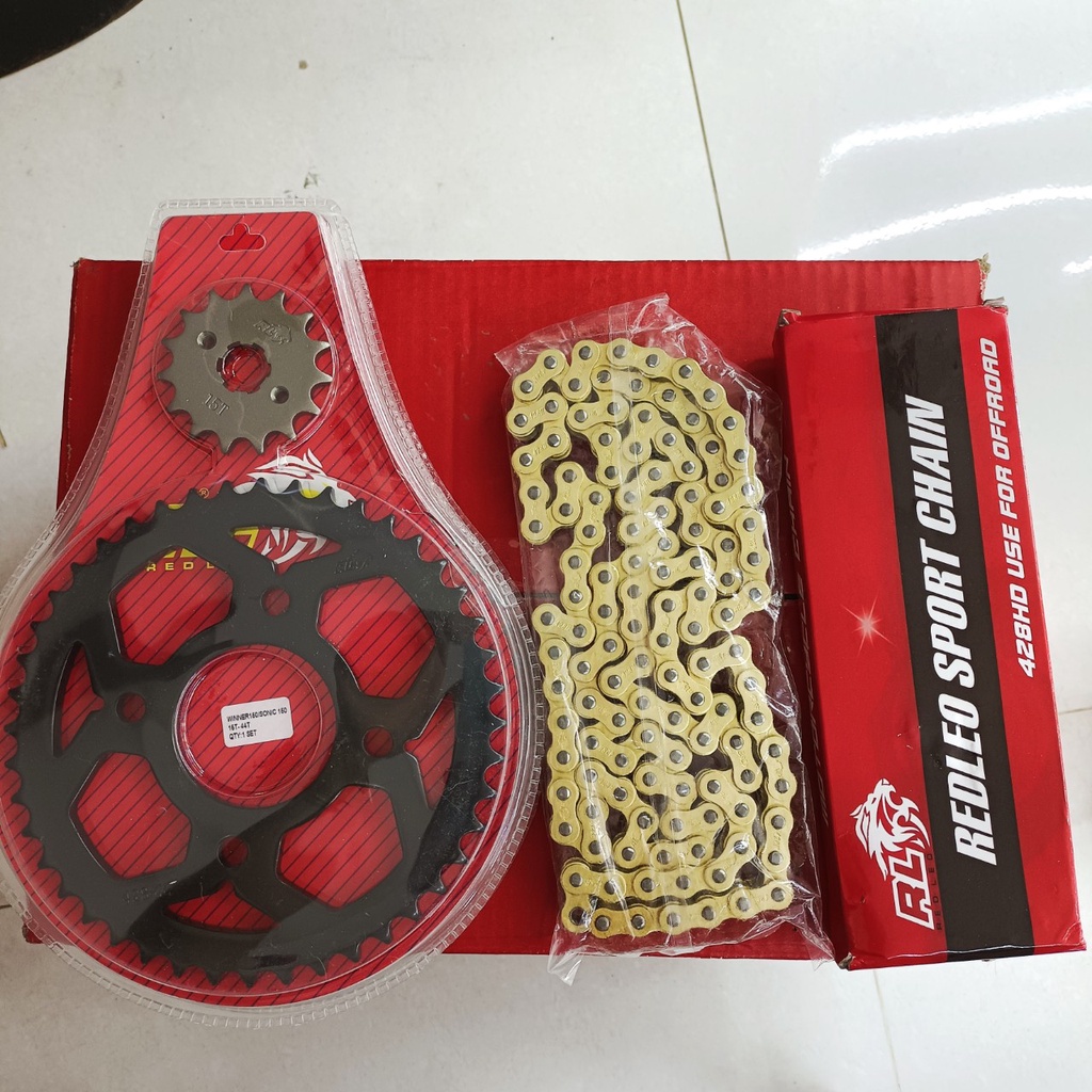 Nhông Sên Dĩa Redleo Winner/Sonic, EX135/150, Raider Fi ,....... WAVES, RSX, FUTURE