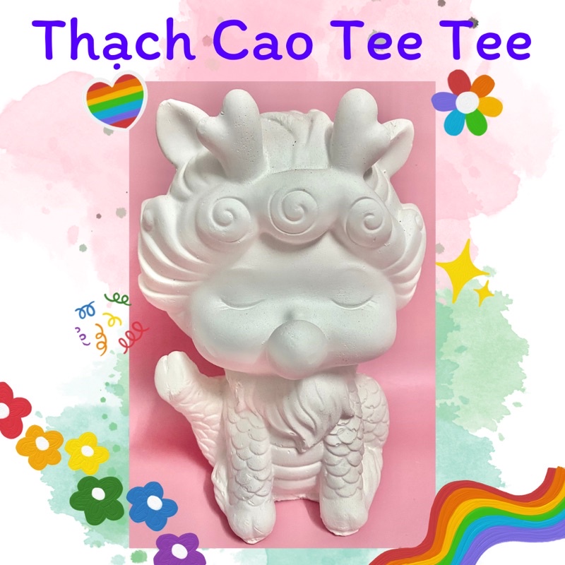 Tô Tượng thạch cao size XXL Em Bé Lân 2 sừng cao cấp