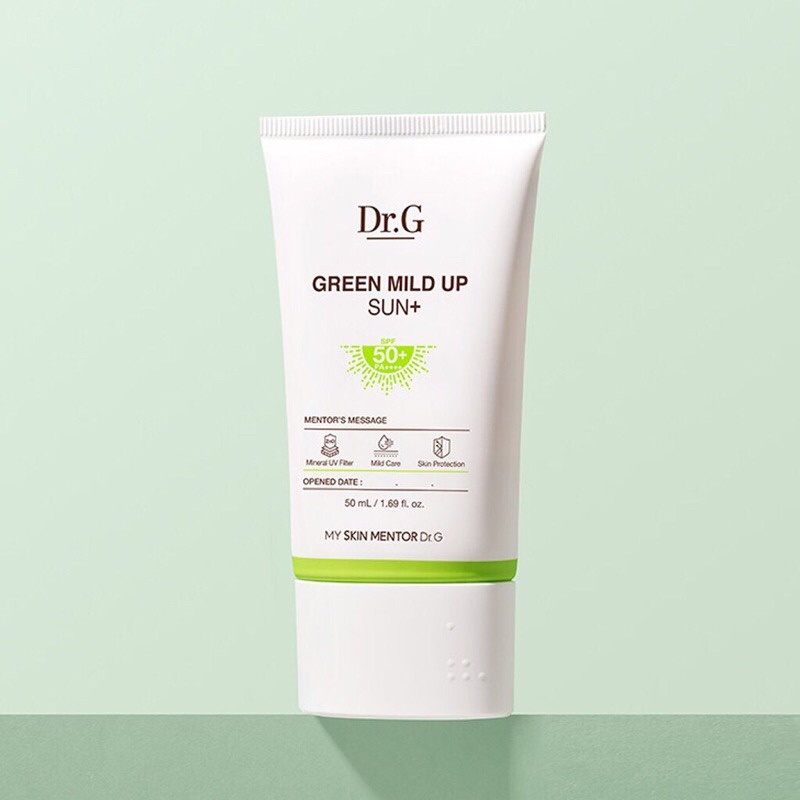 Kem Chống Nắng Vật Lý Dr.G Green Mild Up Sun SPF50 PA 50ml