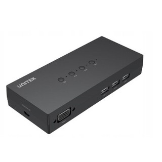 SWITCH VGA KVM 4-1 U-8710ABK UNITEK MỚI BB TIẾNG HOA