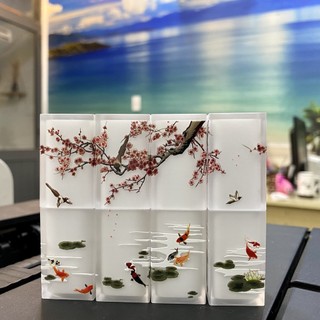 VỎ SON HANDMADE (IN 3D - MÀU TRẮNG)
