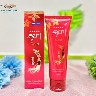 Sữa Rửa Mặt Hồng Sâm Đỏ Hàn Quốc My Gold