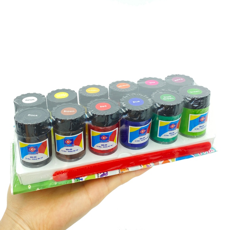 Màu nước Bến Nghé MN-06 ( 12 màu)