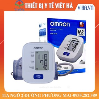 Máy đo huyết áp bắp tay nhật bản omron 7120 bh 5 năm