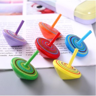 Đồ chơi con cù, con quay bằng gỗ cho bé