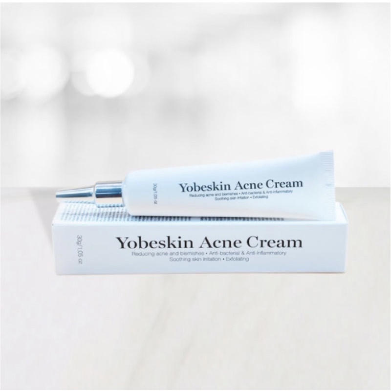 [ Chính Hãng ] Kem Ngăn Ngừa Mụn Và Thâm Yobeskin Acne Cream - Yobe365