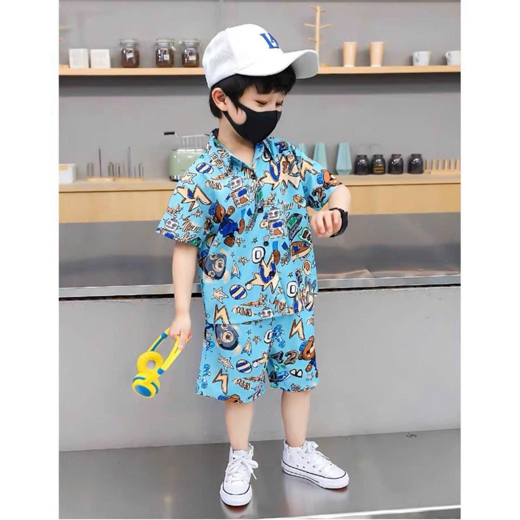 Pijama In 3D> chất thun lạnh loại 1 sắc nét!!! thấm hút mồ hôi ,co giãn thoải mái >size đại 16 - 30 kg