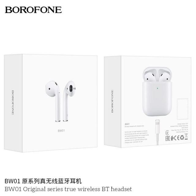 Tai Nghe Bluetooth Bw01 Borofone, Tai Nghe Không Dây Chính Hãng Bảo Hành 12 Tháng 1 Đổi 1