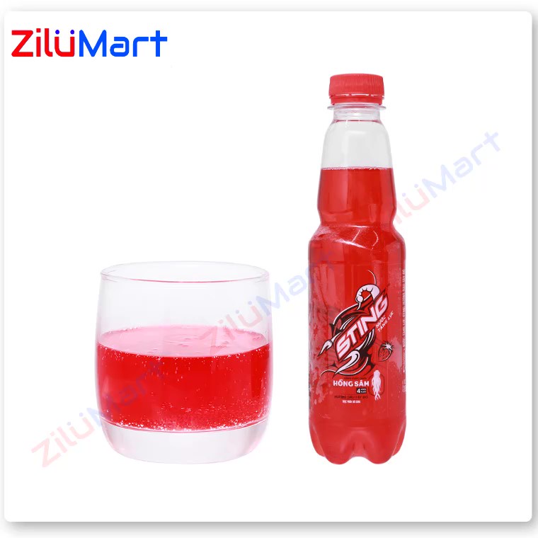 Nước tăng lực Sting hương dâu  loại 330ml