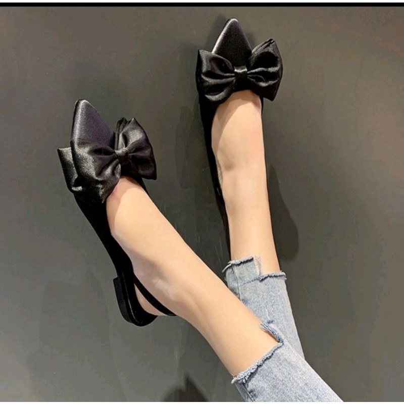 sục sandal nơ lụa tần size 35-44