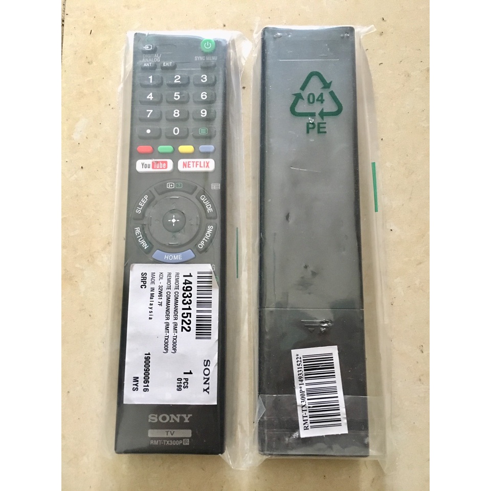 Điều khiển tivi sony